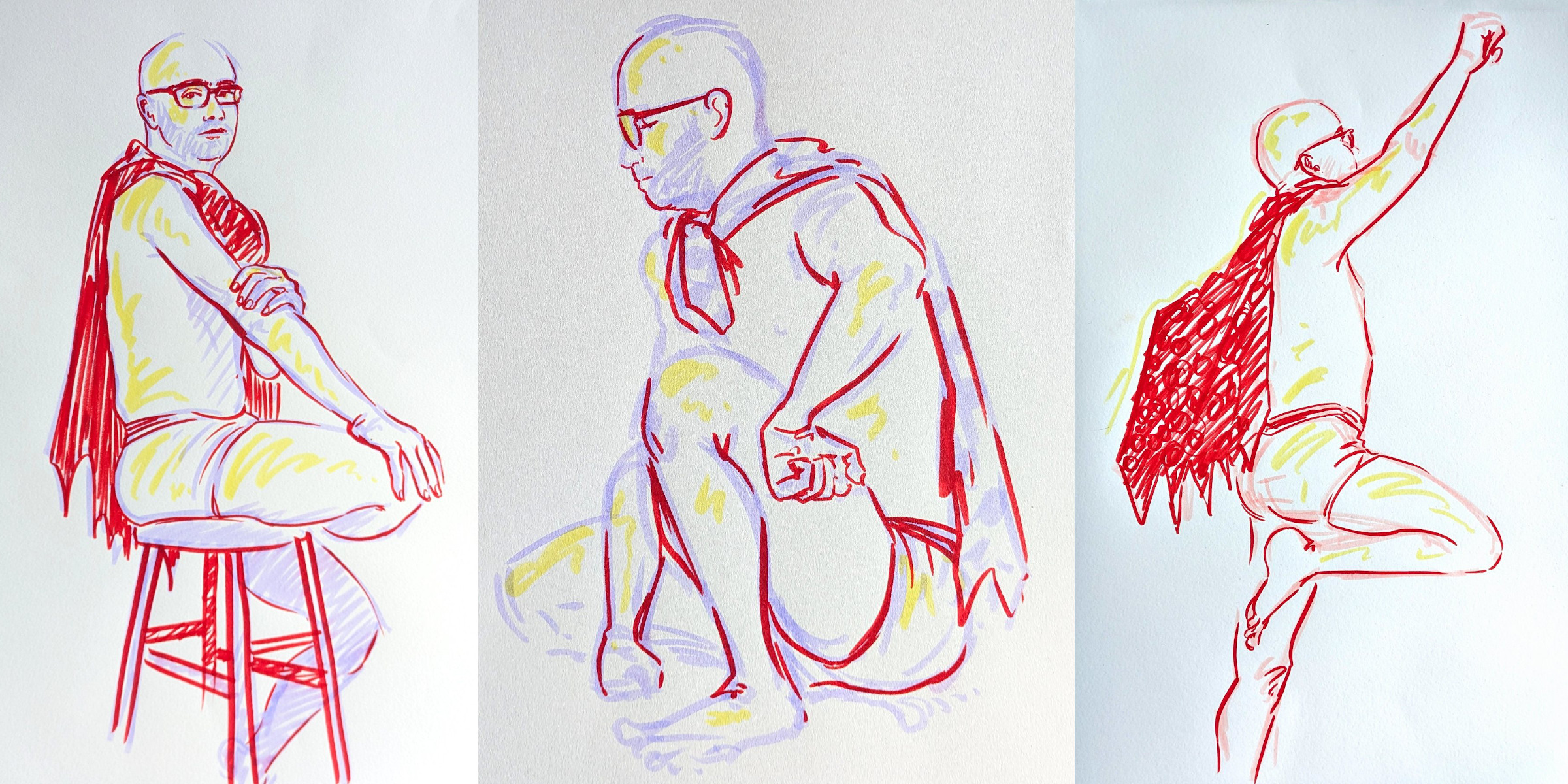 Drawings by Dina Wise