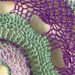 Violet Mystique Mandala by Liz Martinez