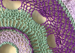 Violet Mystique Mandala by Liz Martinez