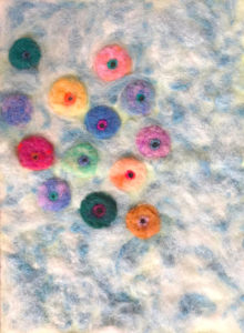 Felted art by Brittany Gabel