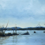 Potomac From Old Town in Winter by Monica Hokeilen