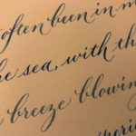 Calligraphy and the Creative Stroke workshop by Jenny Nicholson