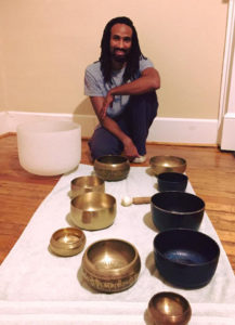 Dante with the bowls