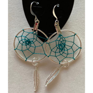 Dreamcatcher Earrings by Liz Martinez