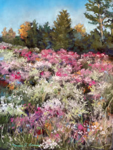 Painting of Fall Flowers by Teresa Brunson