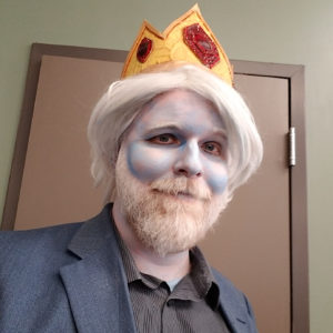Sean MacQuinor as Ice King from Adventure Time