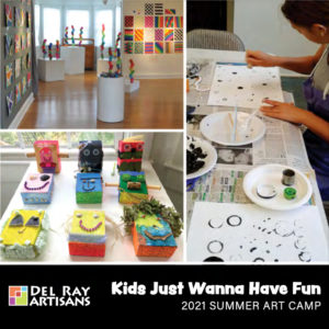 Kids Just Want To Have Fun Summer Art Camp 2021