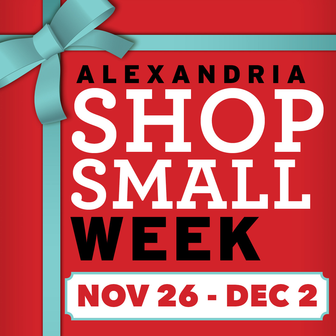 Alexandria Shop Small Week, Nov 26-Dec 2