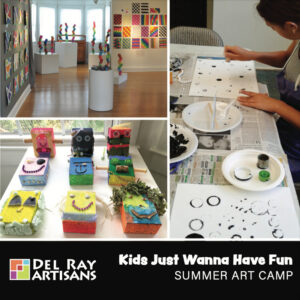 Del Ray Artisans' Kids Just Wanna Have Fun Summer Art Camp