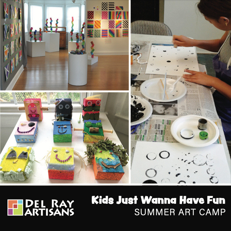 Del Ray Artisans' Kids Just Wanna Have Fun Summer Art Camp