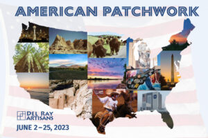 American Patchwork postcard (front)