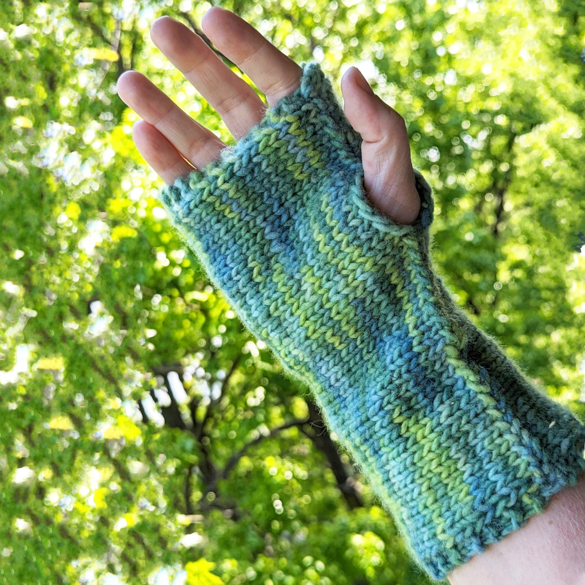 Knitted Glove by Dawn Zurell