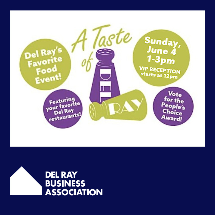 Taste of Del Ray is sponsored by the Del Ray Business Association