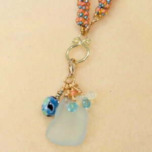Lanyard with pendant by Amy Castine