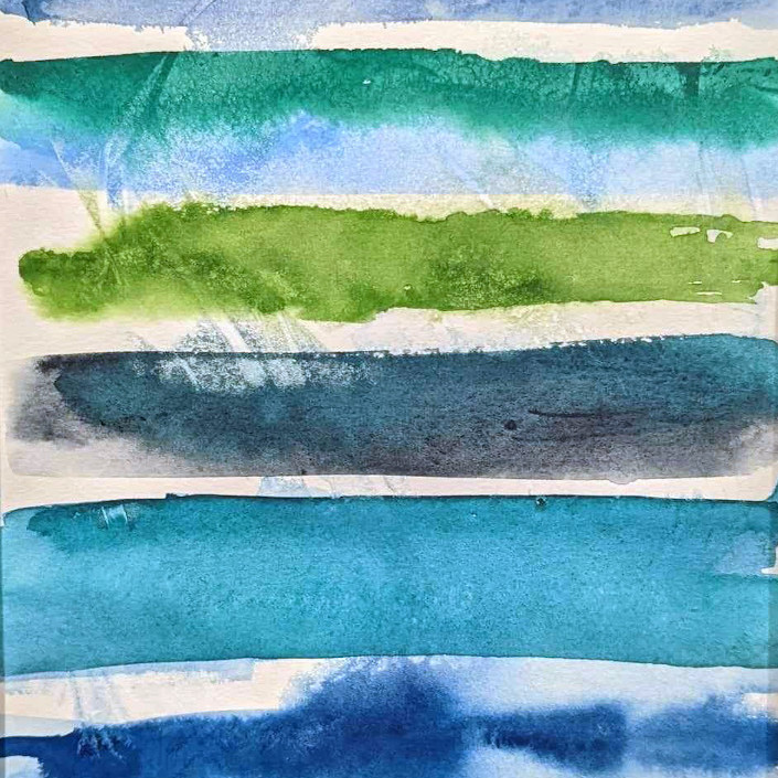 Detail of Water Hues by Eileen M. O'Brien