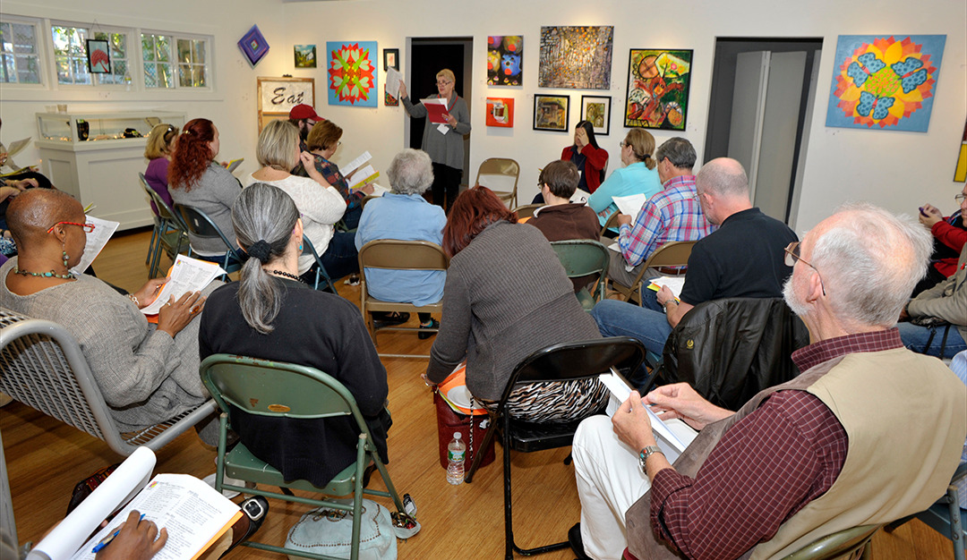 President Michele Reday Cook addressing the membership at the 2013 Annual Meeting.