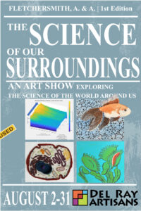 The Science of our Surroundings art exhibit banner