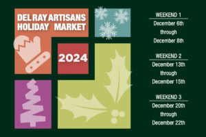 Del Ray Artisans' Holiday Market 2024 (postcard front)