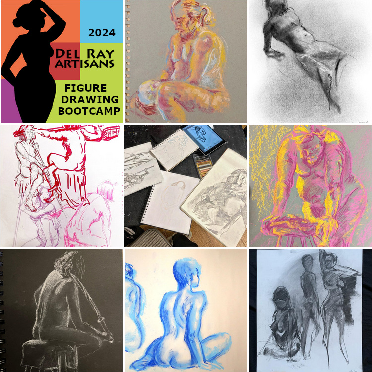 Del Ray Artisans 2024 Figure Drawing Bootcamp