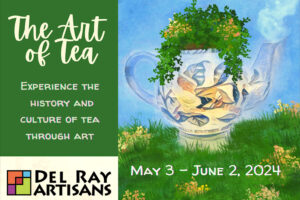 The Art of Tea postcard (front)
