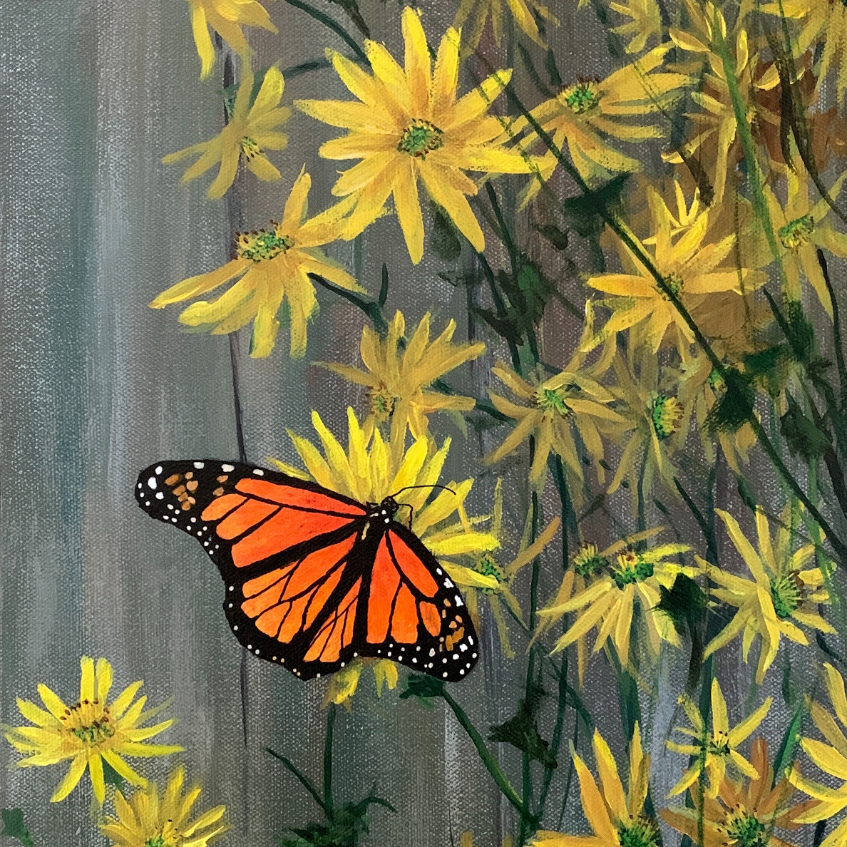 Detail of Butterfly by Nancy M. Patrick