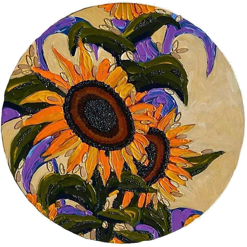 Sunflower Splashes by Tiara Safic-Martin