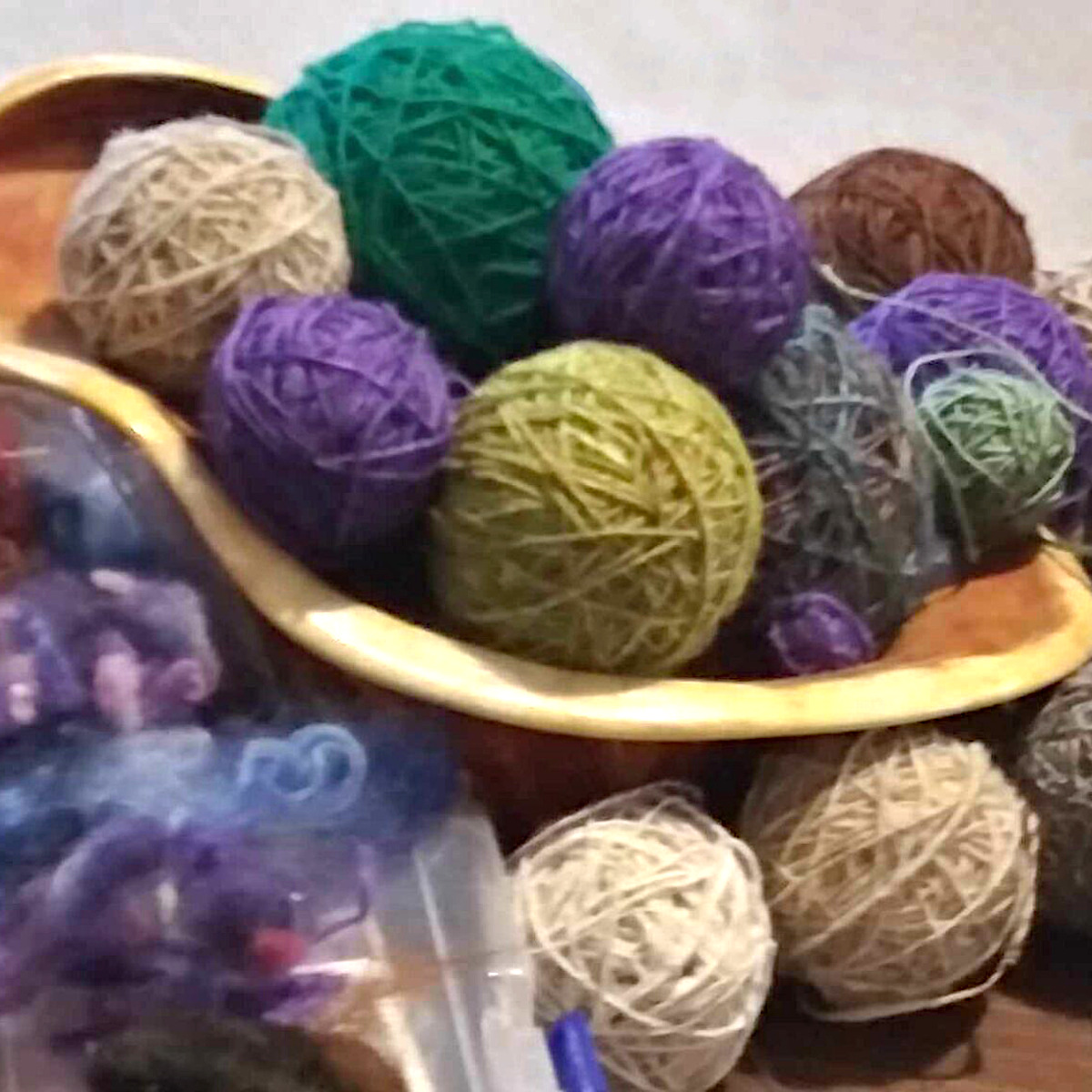 wool balls