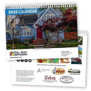 Del Ray Artisans 2025 Wall Calendar