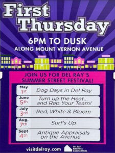 Del Ray Business Association's First Thursdays 2025