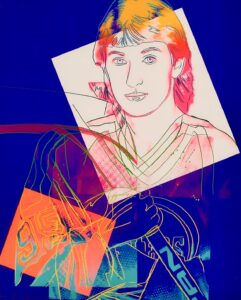 The Great One (Wayne Gretzky) by Andy Warhol
