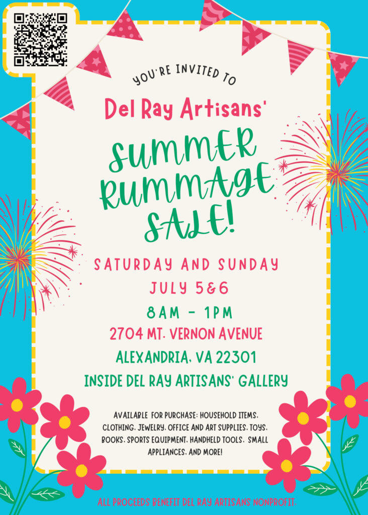 Rummage Sale Fundraiser 2025 (July 5-6, 8am-1pm, Indoor Yard Sale)