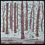 Dancing Vines, mosaic by Nina Tisara