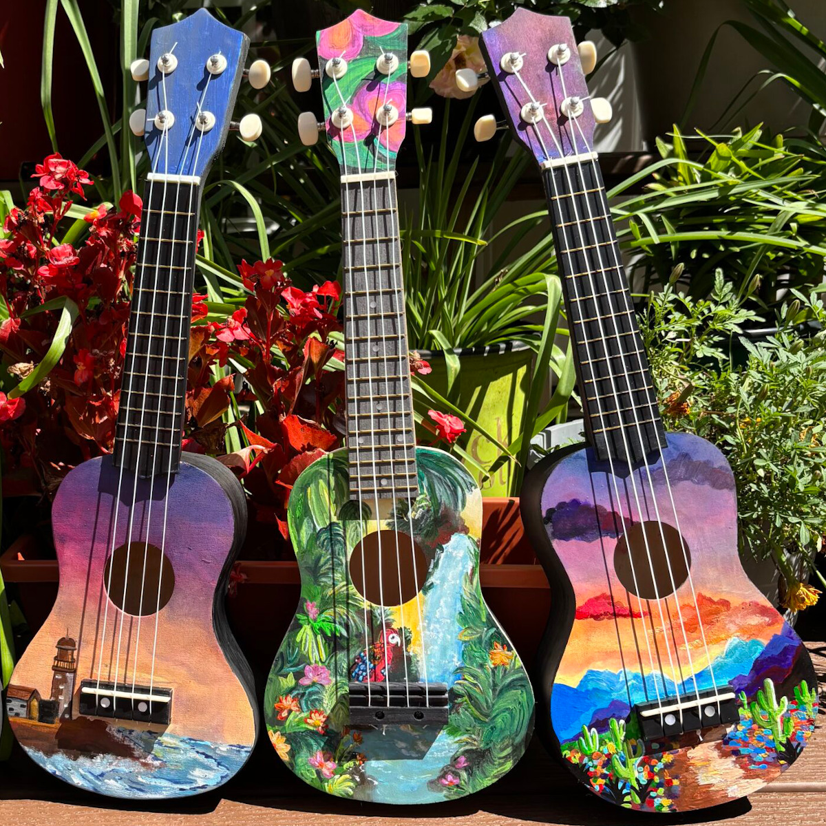 Ukeleles by Khushi Bhansali