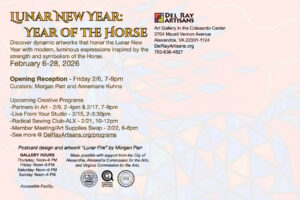 Lunar New Year: Year of the Horse postcard (back)