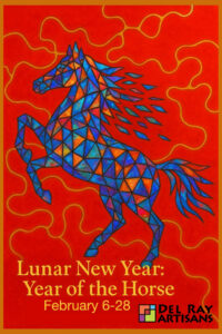 Lunar New Year: Year of the Horse postcard (front)