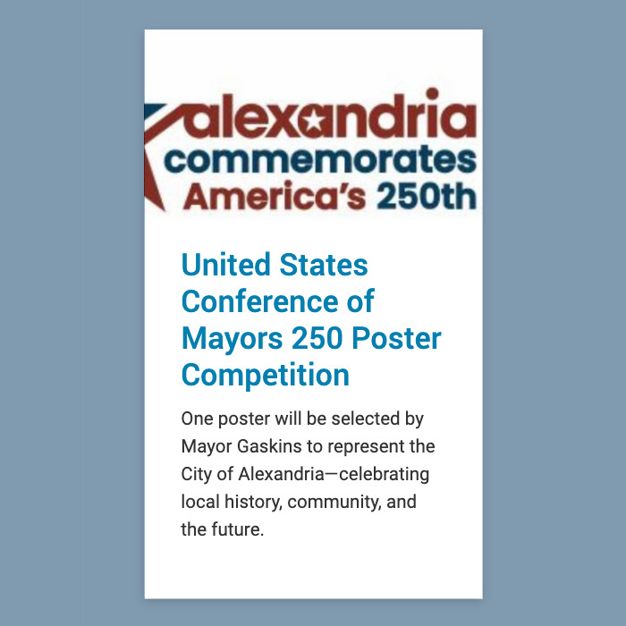 United States Conference of Mayors 250 Poster Competition