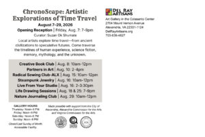 ChronoScape: Artistic Explorations of Time Travel postcard (back)