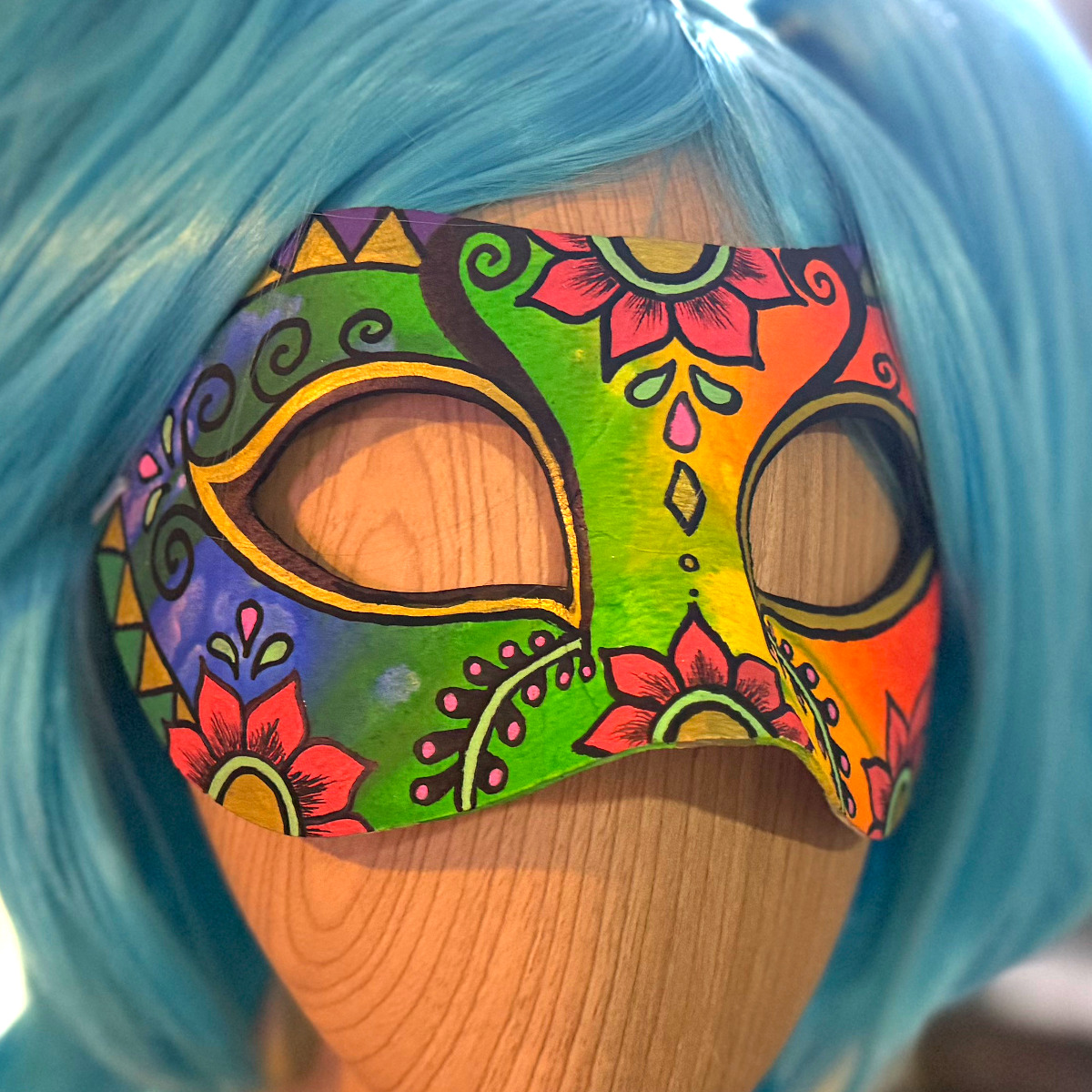 DIY Masquerade Masks by Morgan Parr