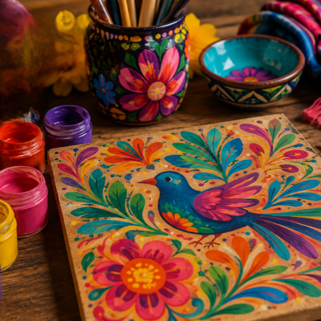 Colors of Latin America: Hispanic Folk Art by Laura Ramirez-Drain