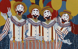 Killer Clown Quartet by Tiara Safic-Martin