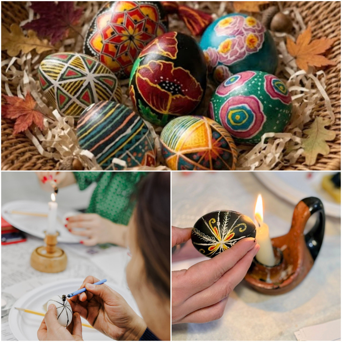Pysanky by Halla Jmourko